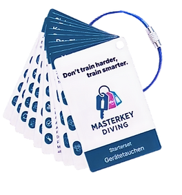 Übersicht über das Masterkey-Diving Set
