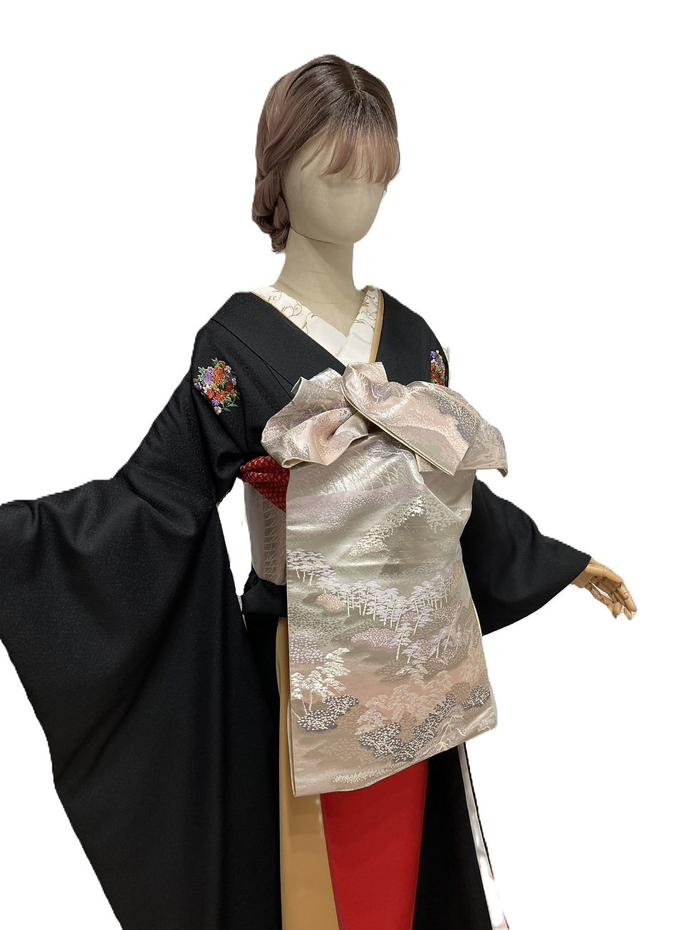 サムネイル： 振袖/13点セット/着付け込み/振袖/振袖花魁シリーズ002-167