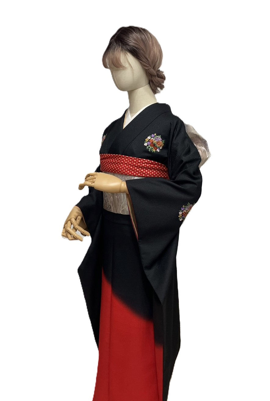 サムネイル： 振袖/13点セット/着付け込み/振袖/振袖花魁シリーズ002-167