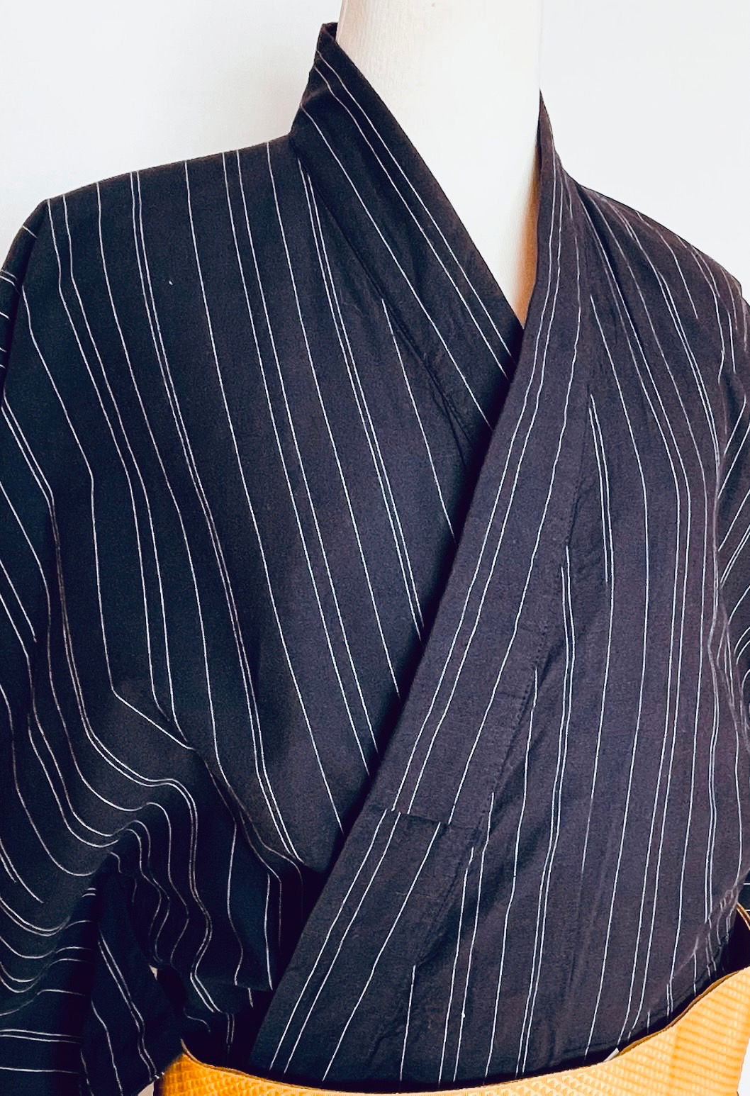 メンズ浴衣◇SS/155-160/一式セット/着付け予約のあるかたのみ限定のレンタル商品