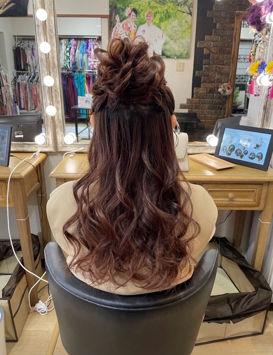 ハーフおだんご