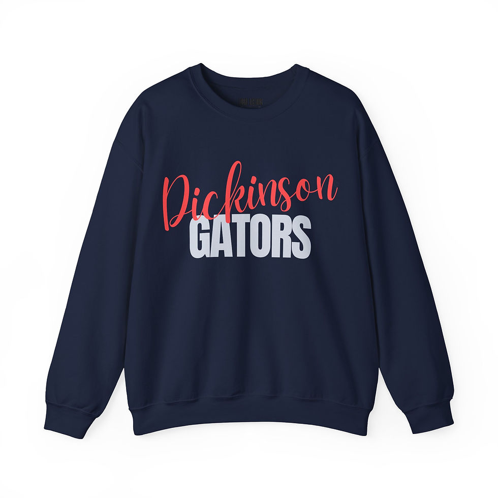 Thumbnail: Dickinson Gators Women's Crewneck Sweatshirt