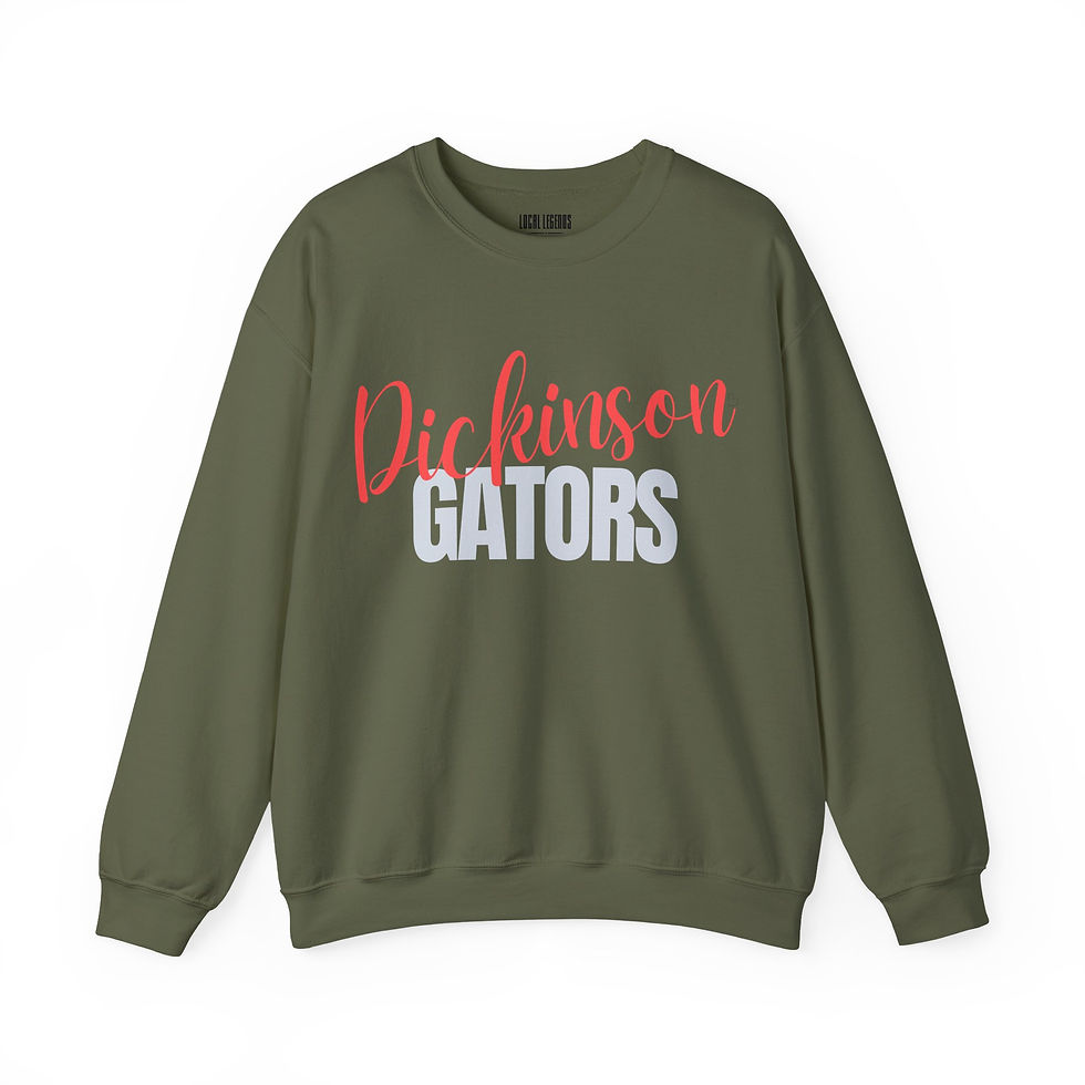 Thumbnail: Dickinson Gators Women's Crewneck Sweatshirt