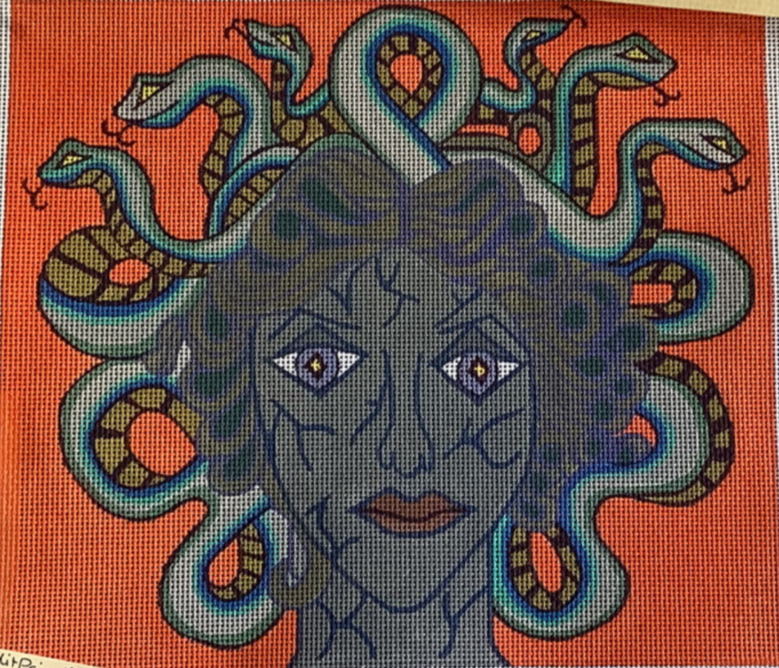 Medusa Needlepoint