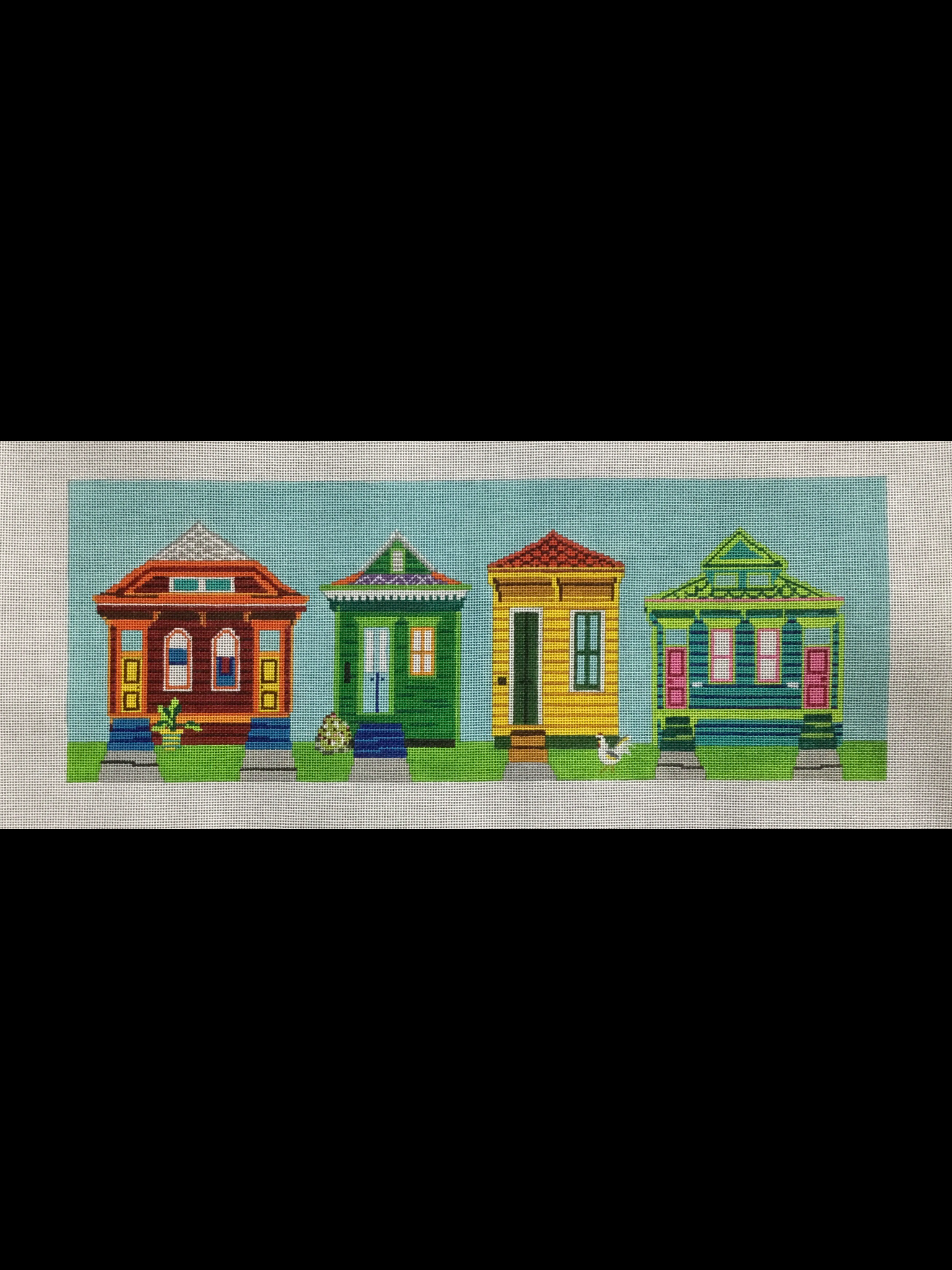 Street of Shotgun Houses
