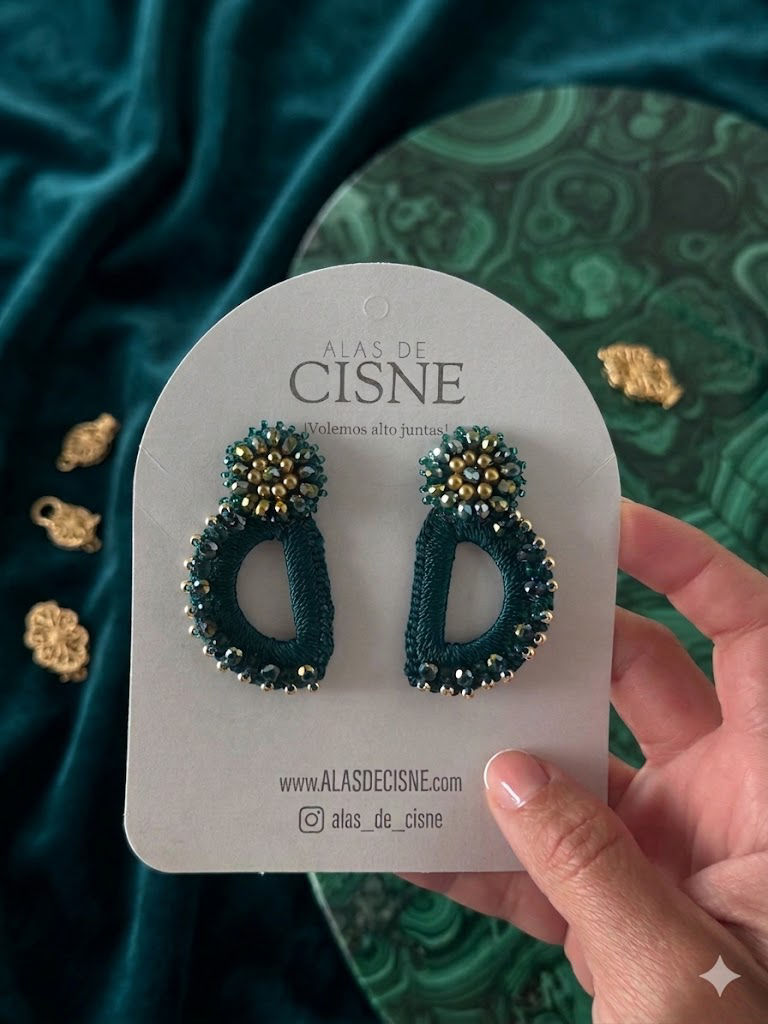 Miniatura: Aretes Esmeralda