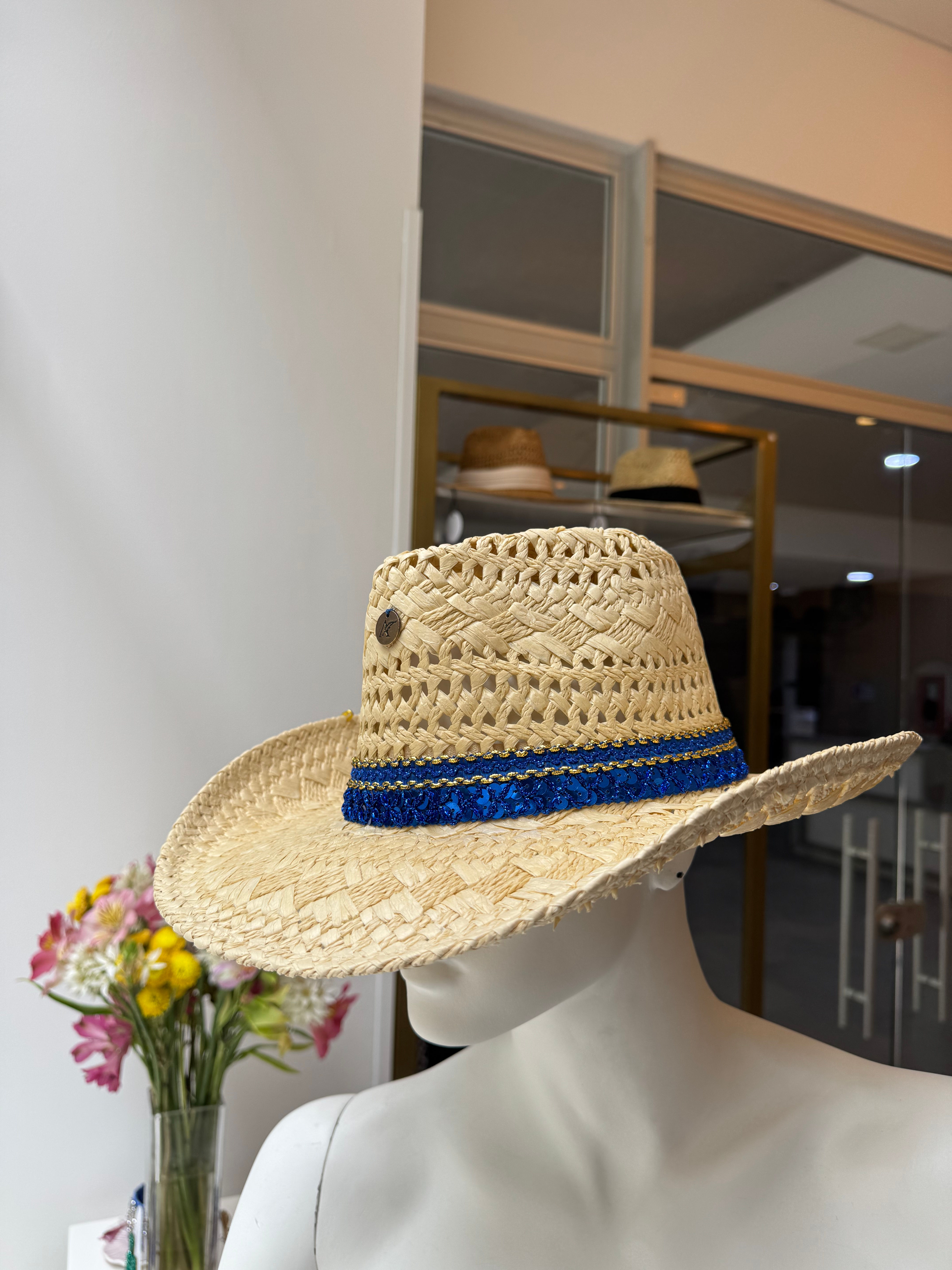 Sombrero en Paja ajustable 