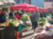 People at Food Market