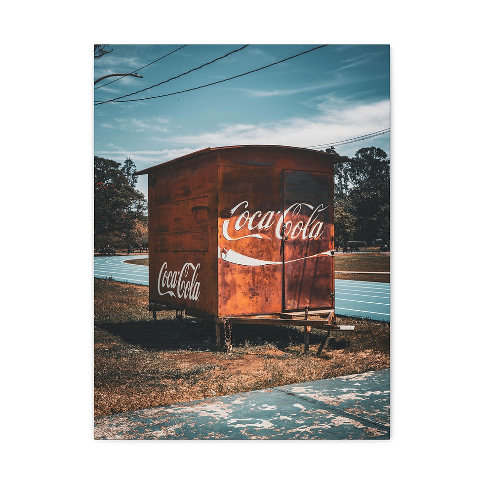 Thumbnail: Vintage Coca-Cola Canvas Art