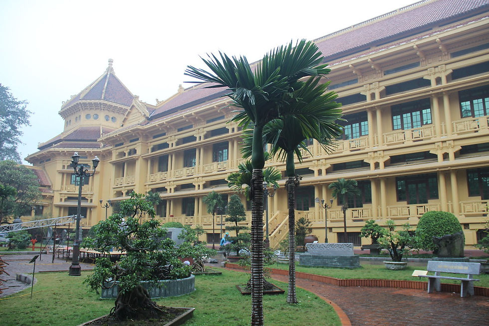 Vietnam National Museum of History from the front. Source: Internet