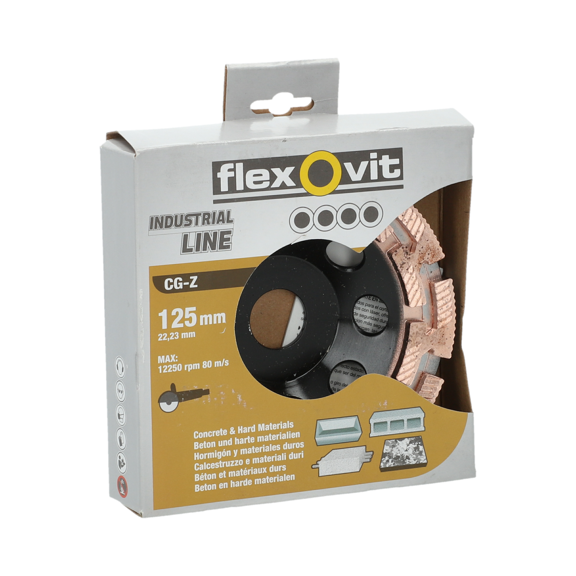 PLATEAU DIAMANTE Ø125X22.2 CG-Z