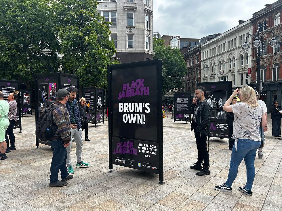 Centenary Square: Brum’s Own Honour Black Sabbath Legacy