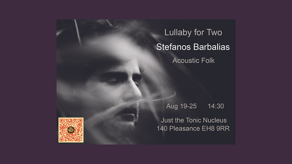 Stefanos Barbalias Tickets - Edinburgh Fringe Festival 2024