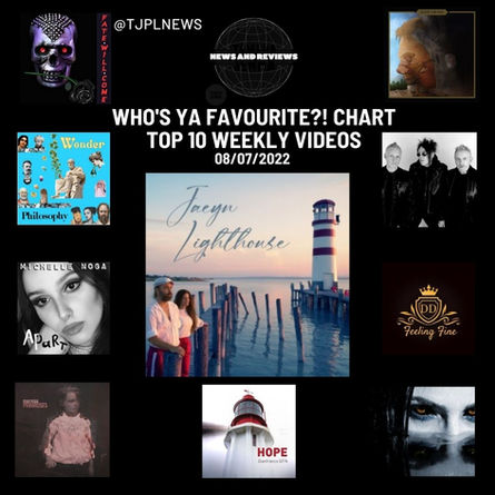 WHO'S YA FAVOURITE?! CHART TOP 10 WEEKLY VIDEOS 08/07/2022