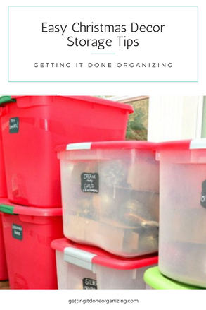 Easy Storage Solutions for Holiday Decor