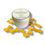 Thumbnail: 125mls candle in a silver tin labelled “Whispering Woofs: Lavender & Vanilla” surrounded by bone shaped dog treats