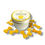 Thumbnail: 125ml candle in a silver tin labelled “Soothing Sniffs: Vanilla & Camomile” surrounded by bone shaped bog treats