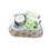 Thumbnail: Tranquil Tails cedarwood & frankincense products, including soy wax candle & wax melts wrapped in paw print tissue paper