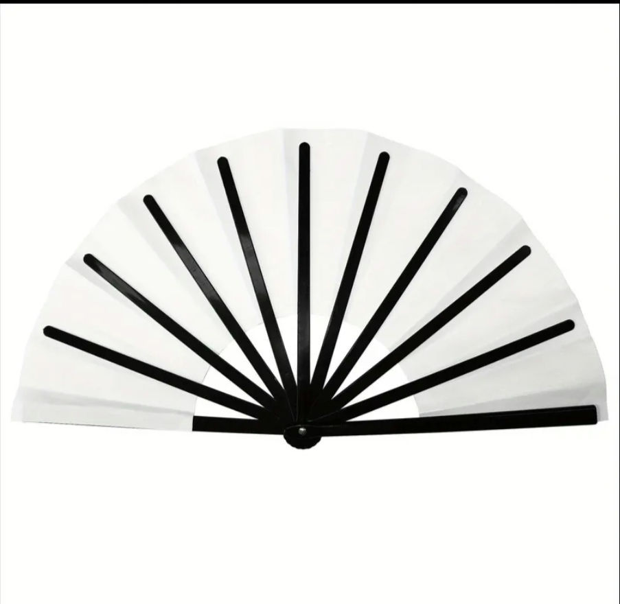 Miniatyrbild: Vikbarfläkt Syrianska för bröllop/fest Stor röd eller svart