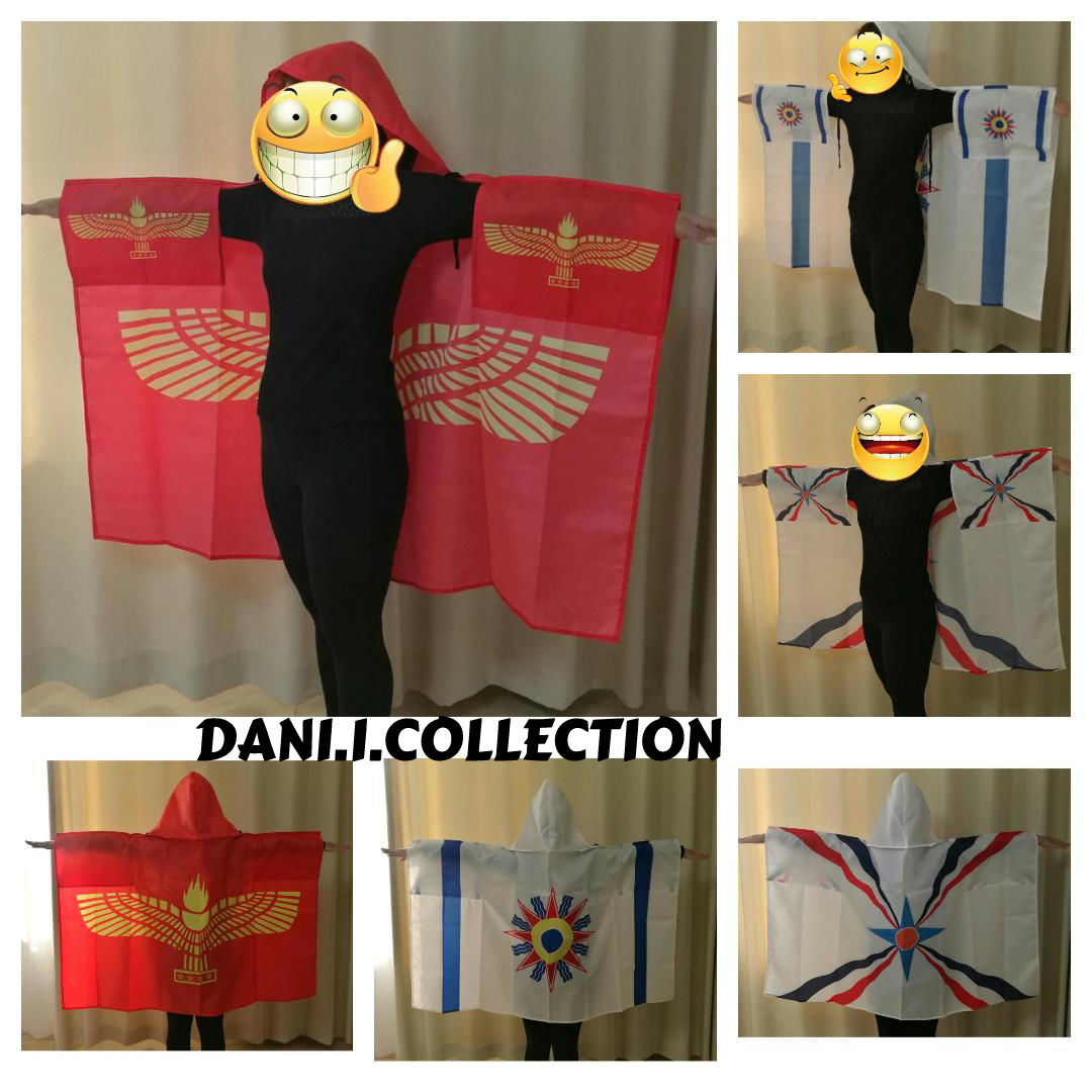 Flag / coat with hood