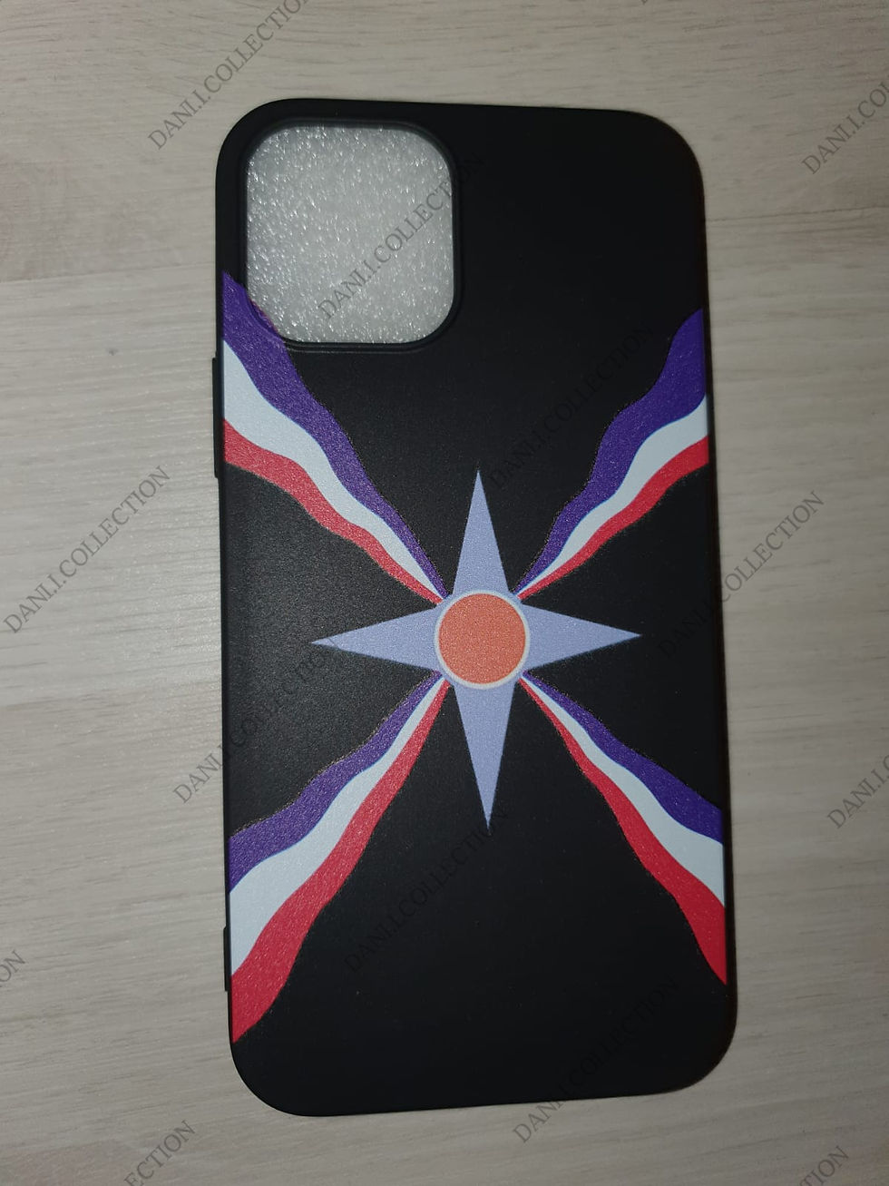 Thumbnail: Assyrian flag (color) - iPhone case