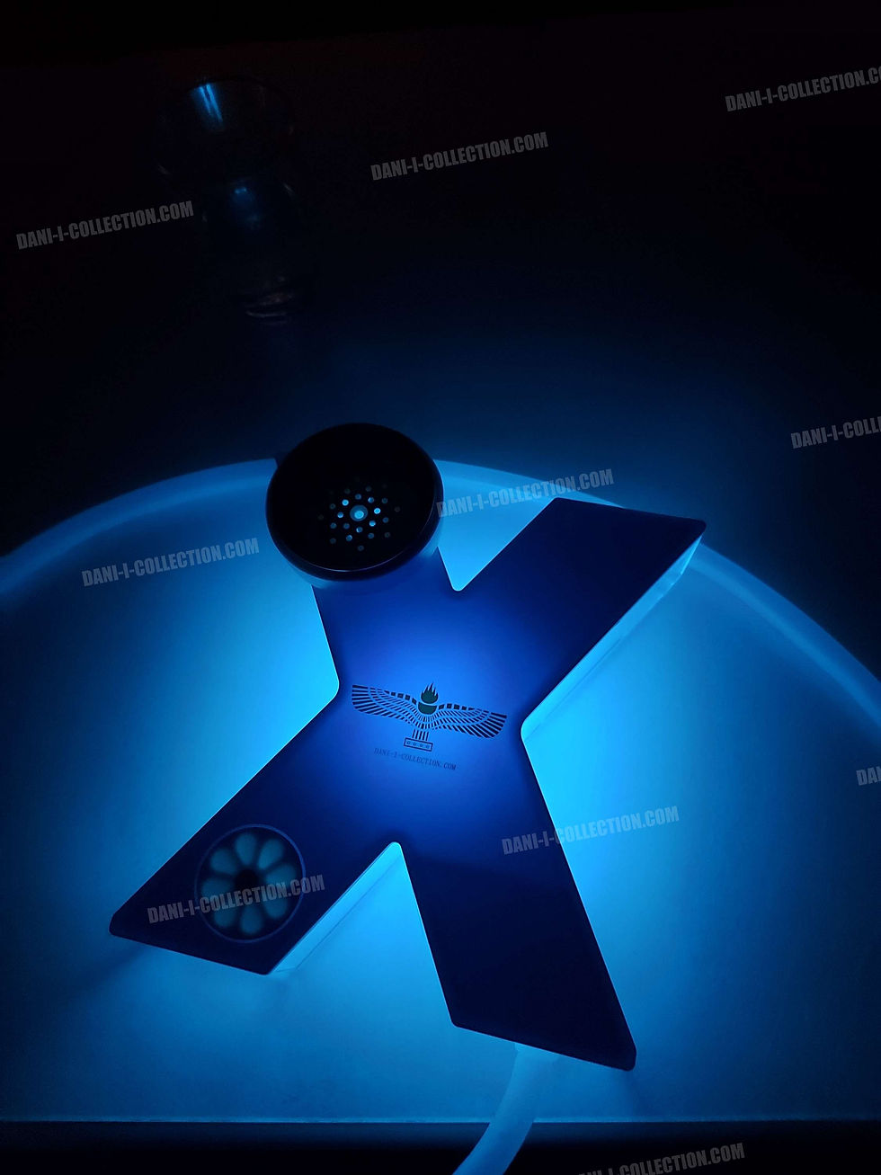 Thumbnail: Vattenpipa  -Argile-Shisha -X- Aramean Eagle ska vit 