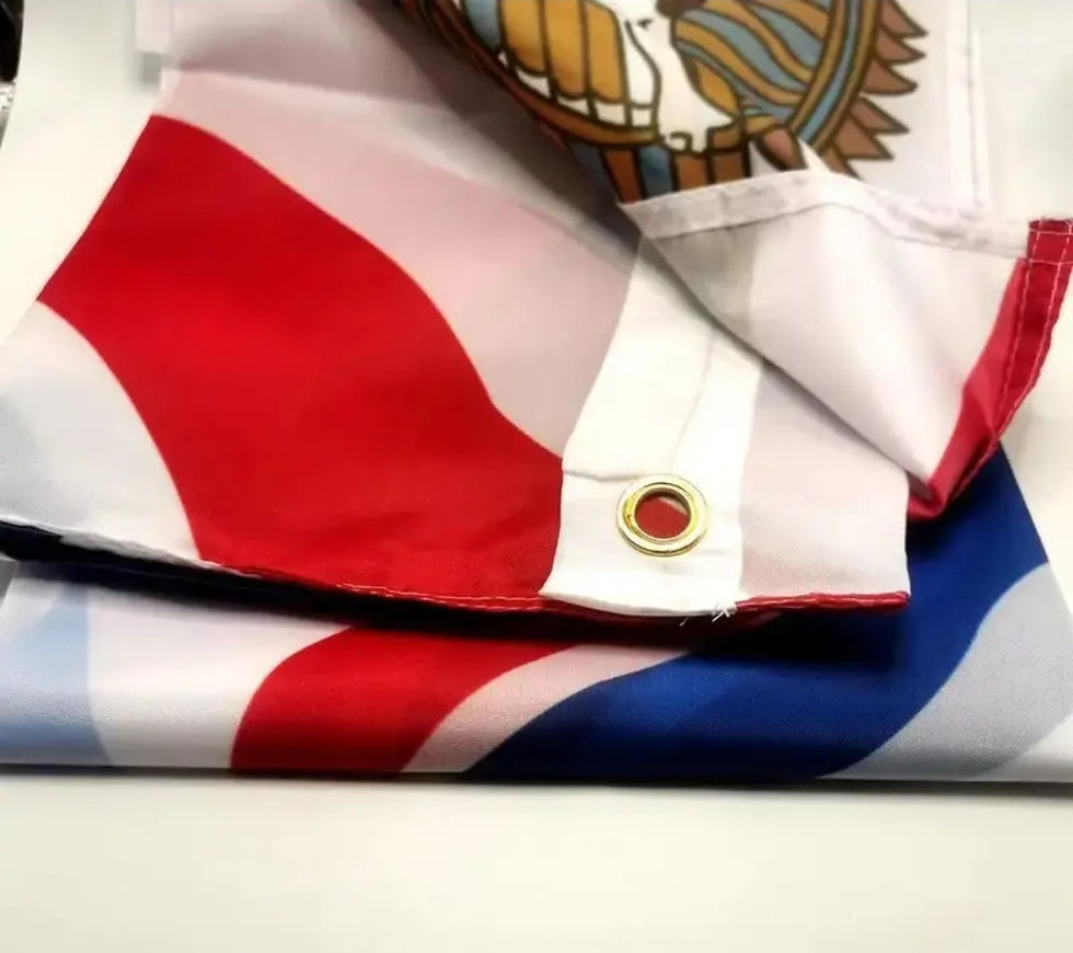 Thumbnail: Assyriska flaggan Ashur med  ringar