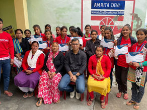 "Harda - Stitching & Tailoring Center - Batch 2 -Empowering Women Through Art of Stitching: The Impact of Amrita Devi Foundation's Tailoring Training"