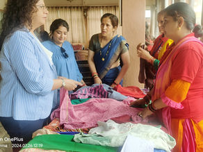 "Bhikiyasen - Stitching & Tailoring Center - Batch 3 -Empowering Women Through Art of Stitching: The Impact of Amrita Devi Foundation's Tailoring Training sponsored by Experis IT"