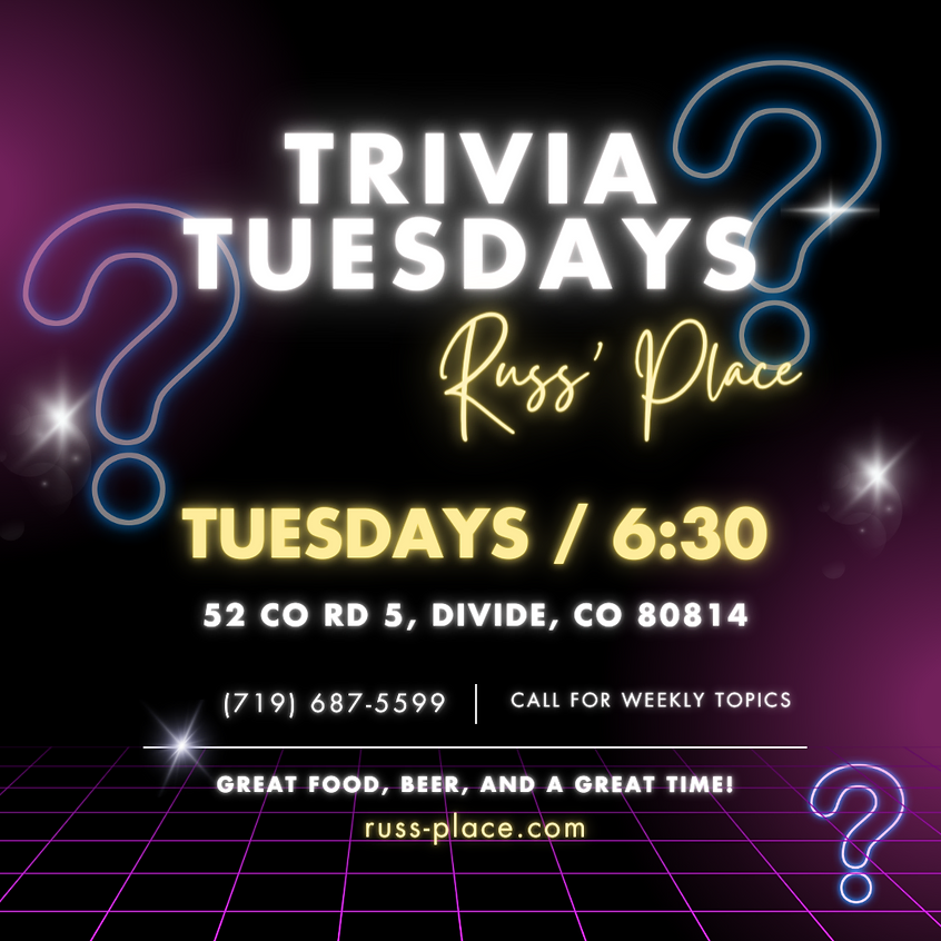Trivia Tuesdays