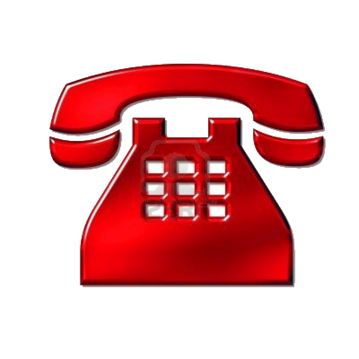 telefono rojo