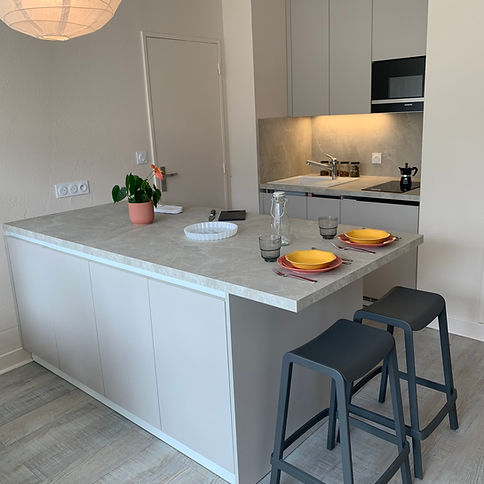 Cuisine design naturel proche de Deauville | Dito Intérieurs