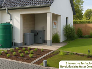 5 Innovative Technologies Revolutionizing Water Conservation