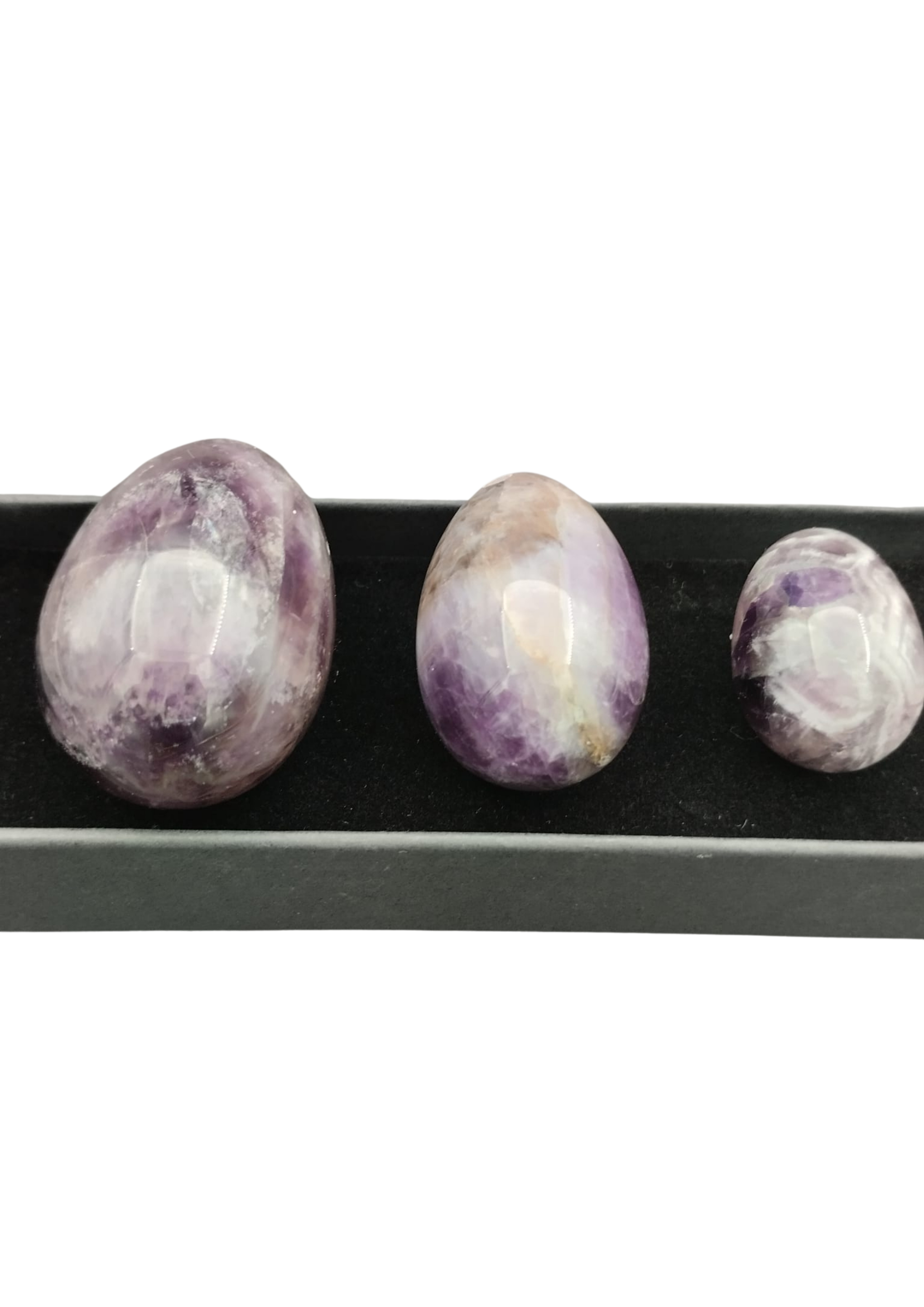 Oeuf de yoni en améthyste