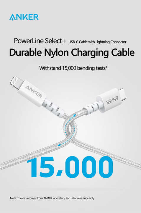 Thumbnail: Anker Powerline III Flow for Lightening & Type-C Port