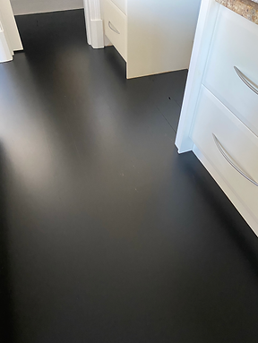 Custom black stained