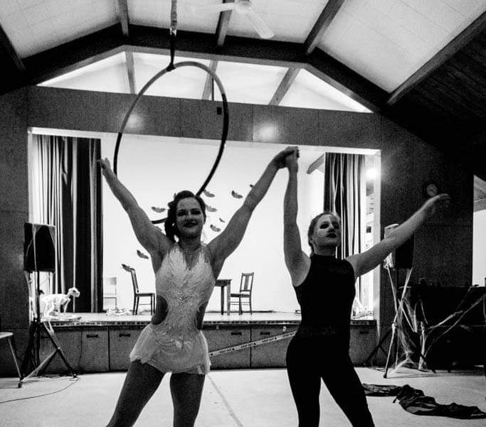 Carla Cerceau and Duo Cerceau Noire perform at Prairie Circus Arts in Winnipeg