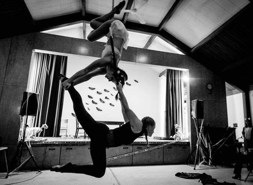 Carla Cerceau and Duo Cerceau Noire perform at Prairie Circus Arts in Winnipeg