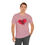 Thumbnail: Sex Ed Saves Lives Valentine's Heart Unisex Short Sleeve Tee