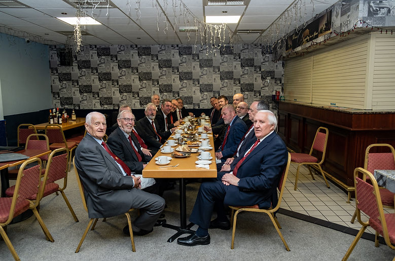 Â RAC180 Companions assembled for the group photograph after the Chapter closed for the summer recess. The Companions retired to a Festive Board to enjoy a light supper and a tombola.Â