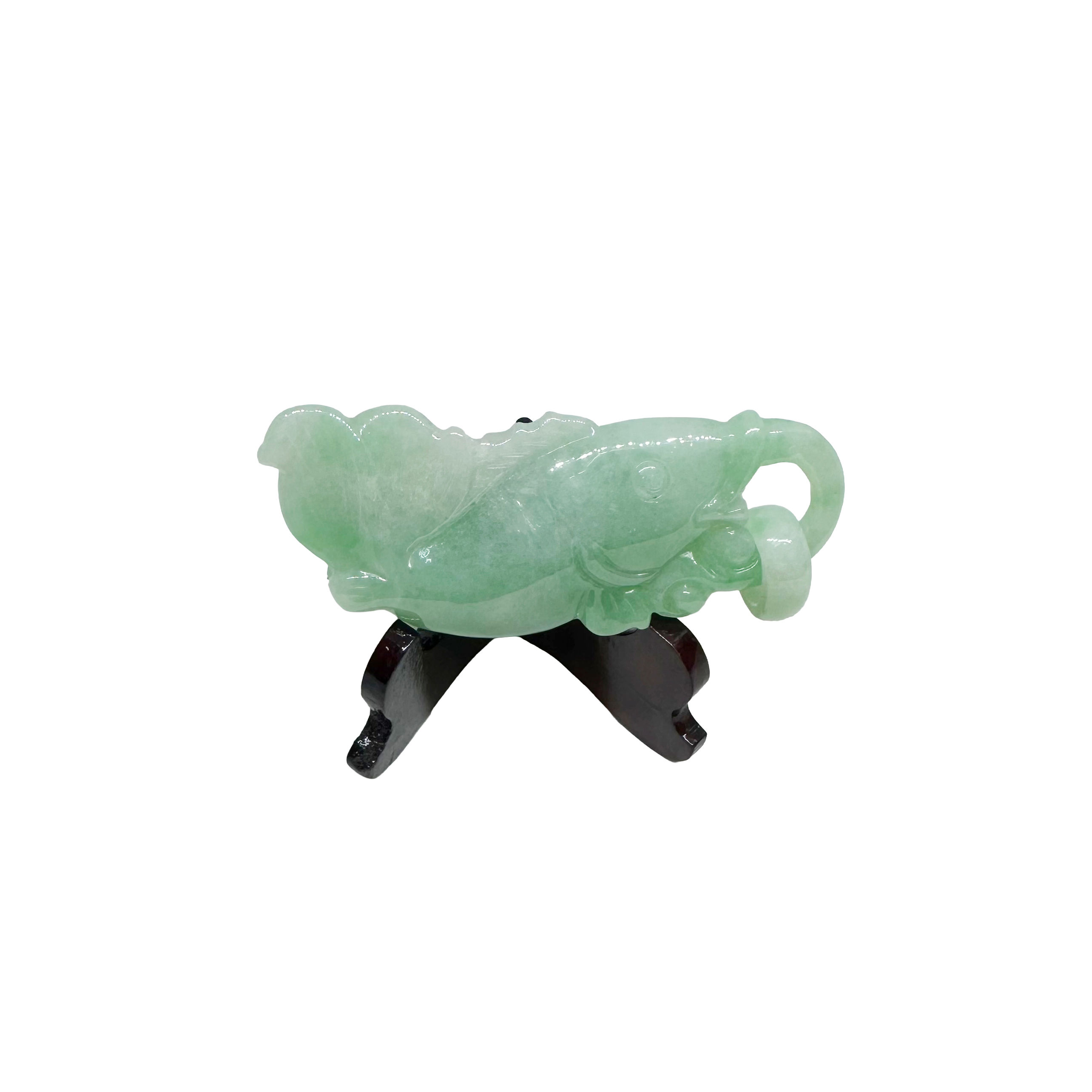Fish Jadeite Pendant