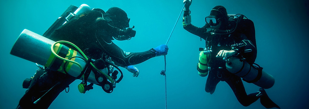 Two Scuba Divers