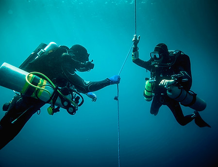 Two Scuba Divers