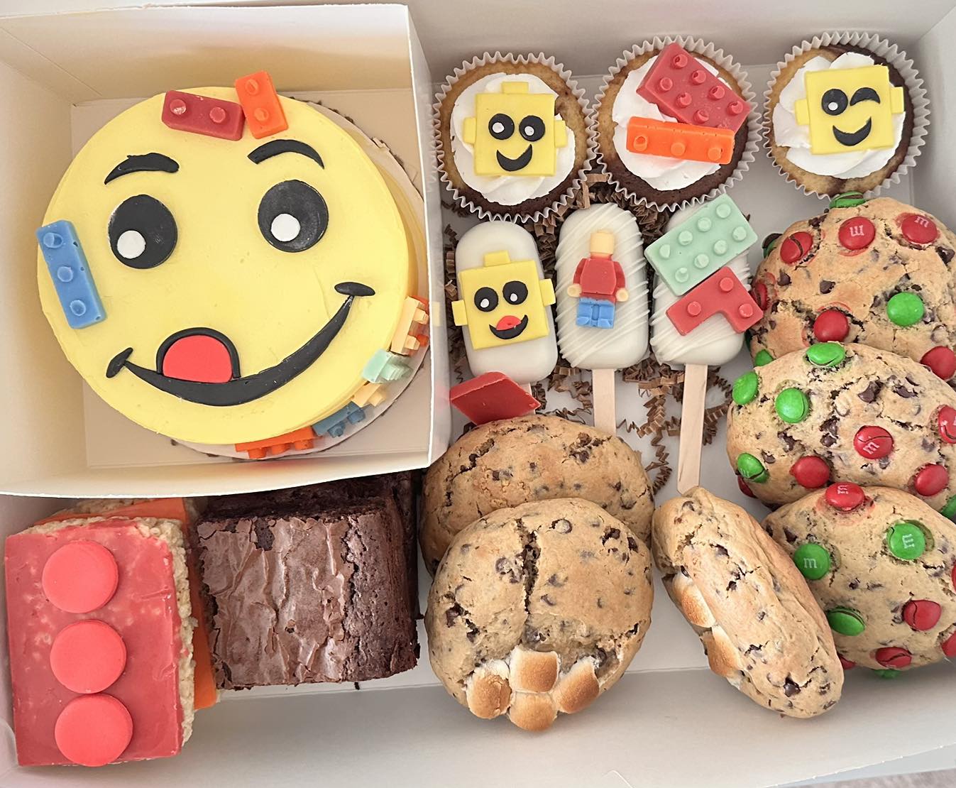 Arranged Food and Objects