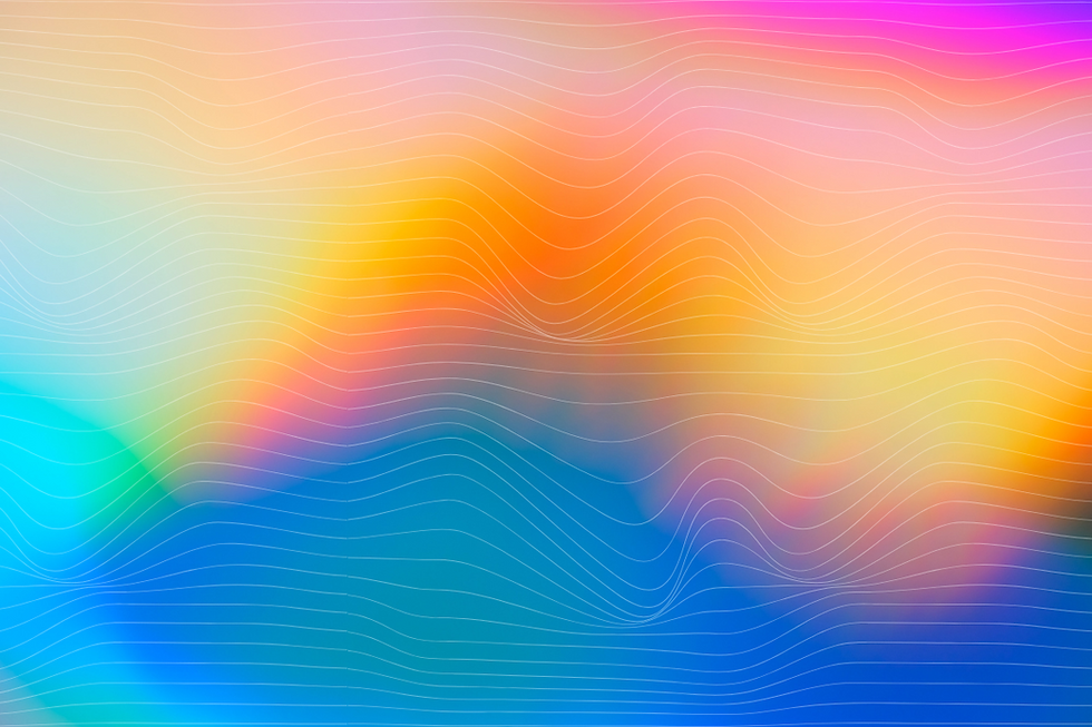 colorful wave background image
