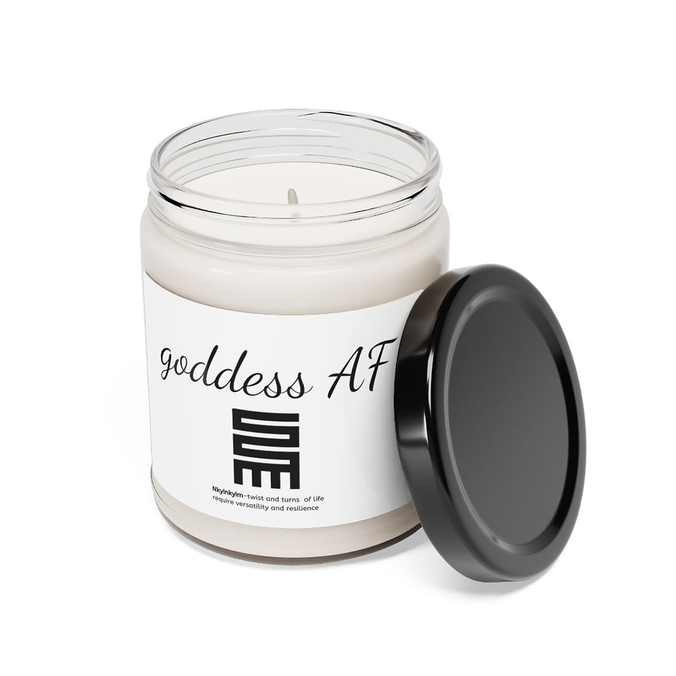 Thumbnail: goddess AF Scented Soy Candle, 9oz 