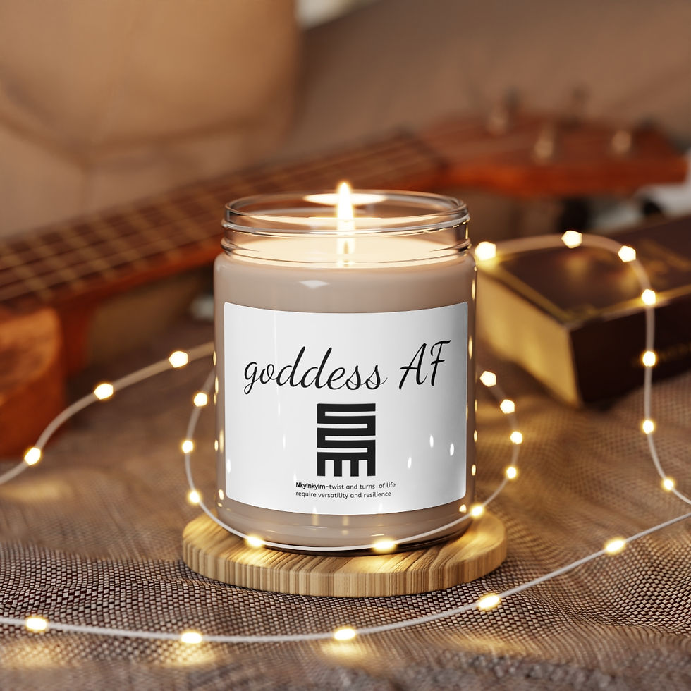 Thumbnail: goddess AF Scented Soy Candle, 9oz 