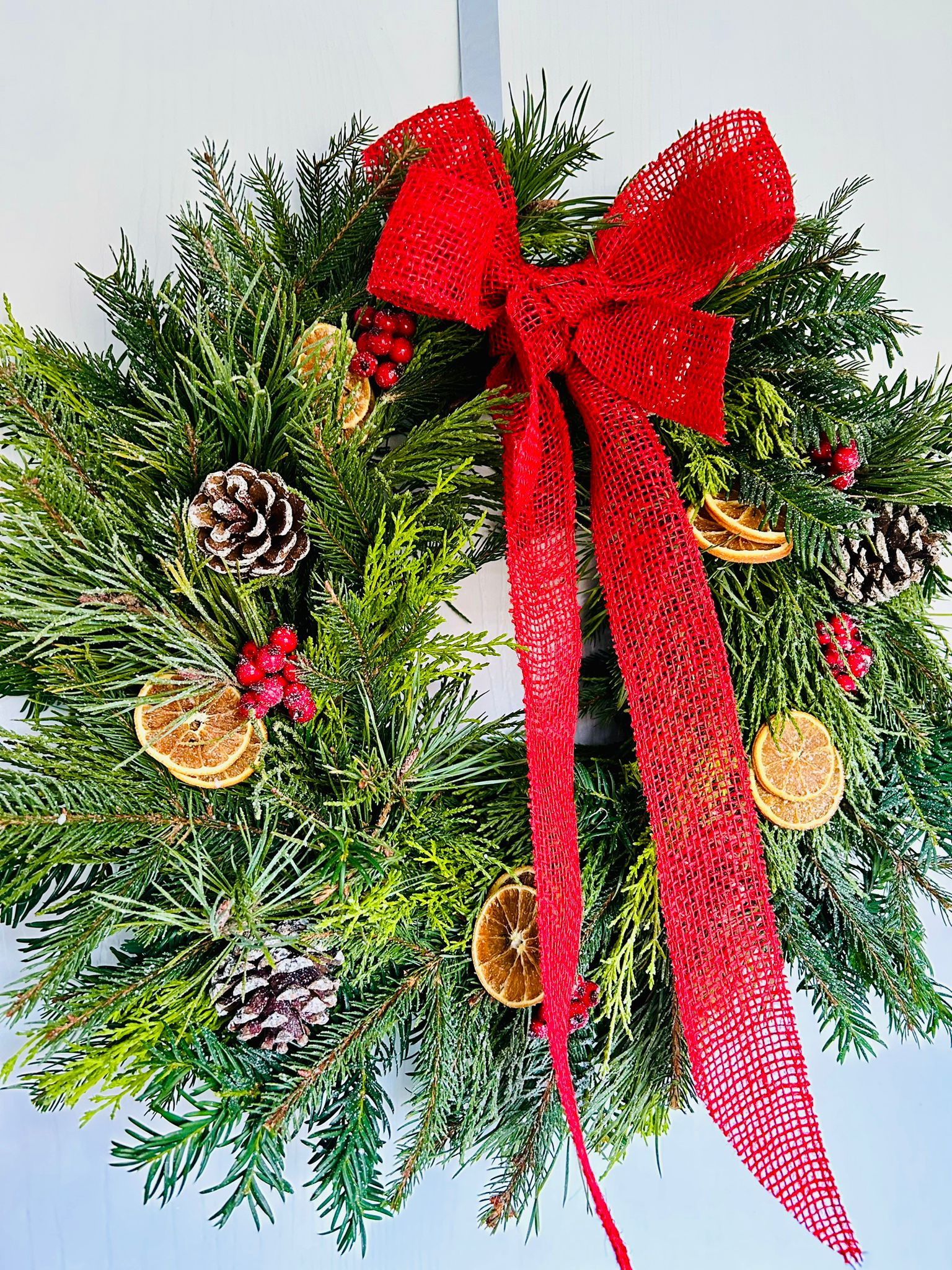 Fresh Christmas Wreath
