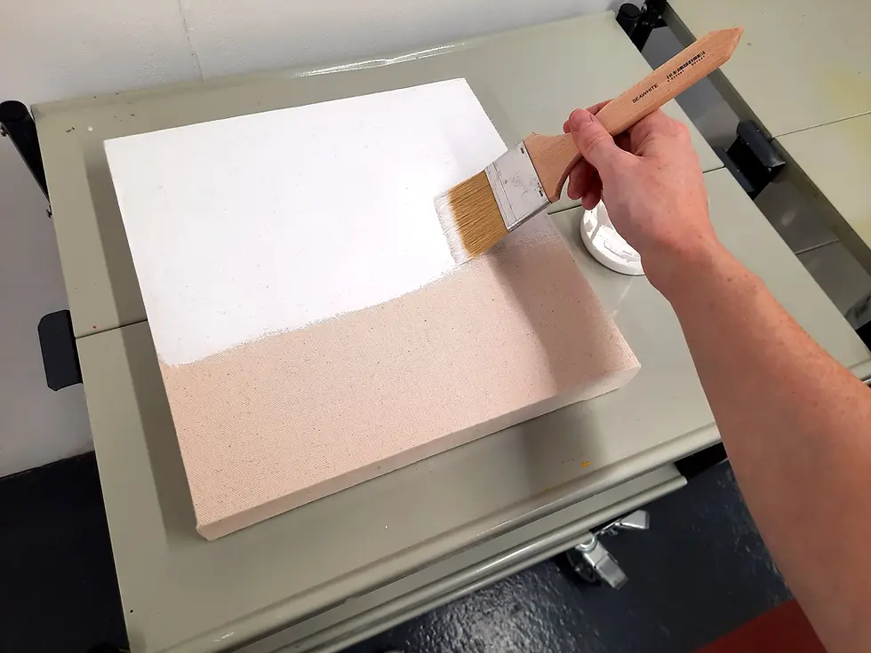 Preparación de soportes Jueves Santo