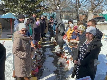 СВЯТКУВАННЯ ПАСХИ В ПАВЛОДАРI